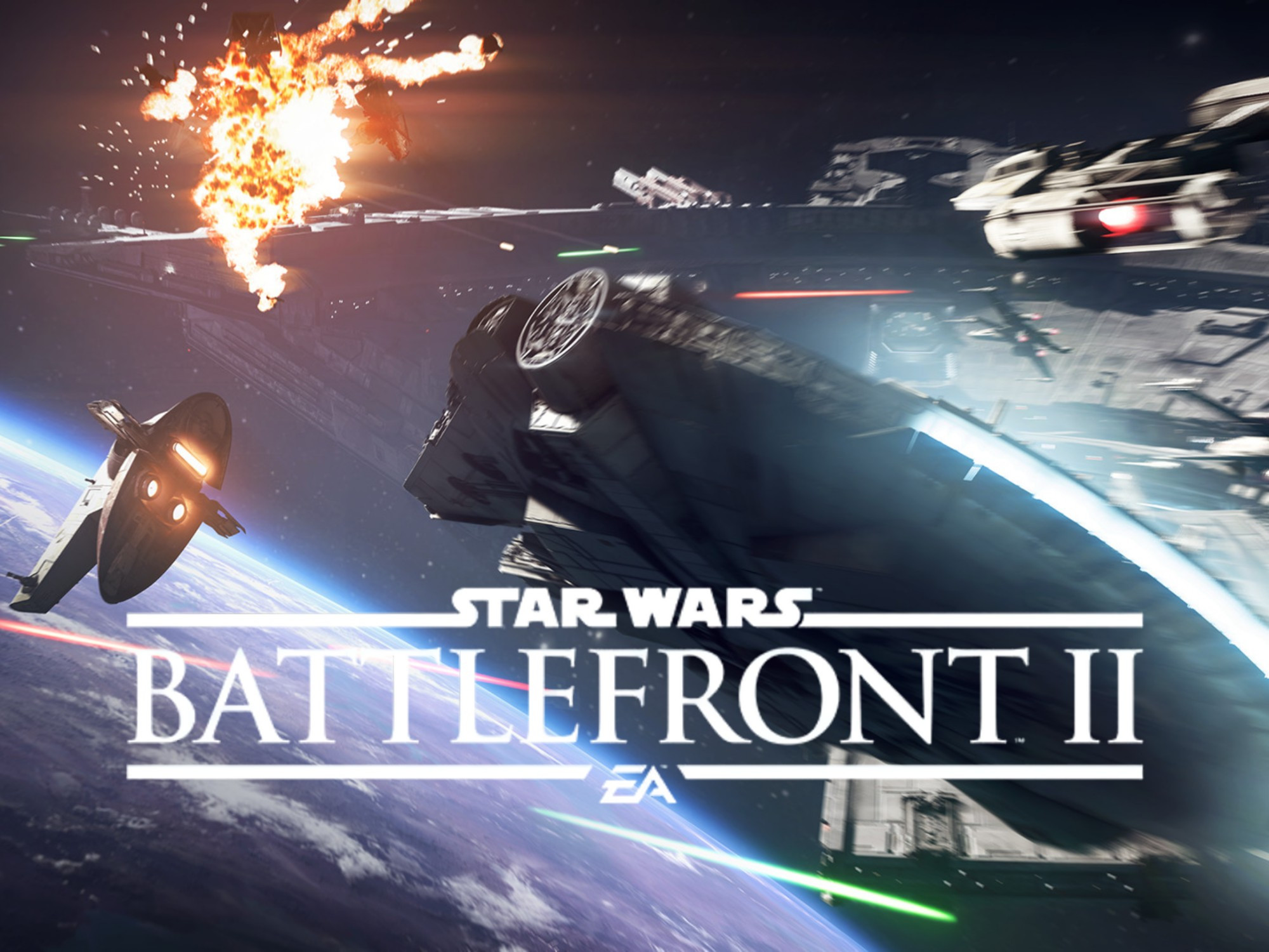 Banner quảng cáo của game Star Wars Battlefront 2