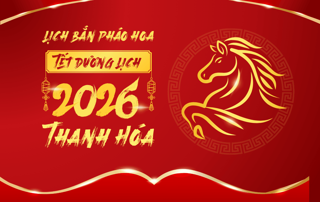 lịch bắn pháo hoa Thanh Hóa