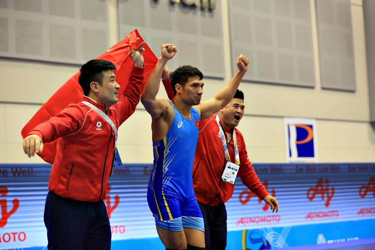 Cấn Tất Dự lập kỳ tích giành HCV ở 6 kỳ SEA Games - Ảnh- Thể thao Việt Nam