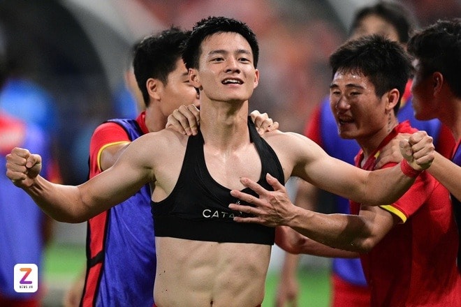 Cầu thủ Thanh Nhàn trong trận chung kết tối 18:12. Ảnh- Minh Chiến.