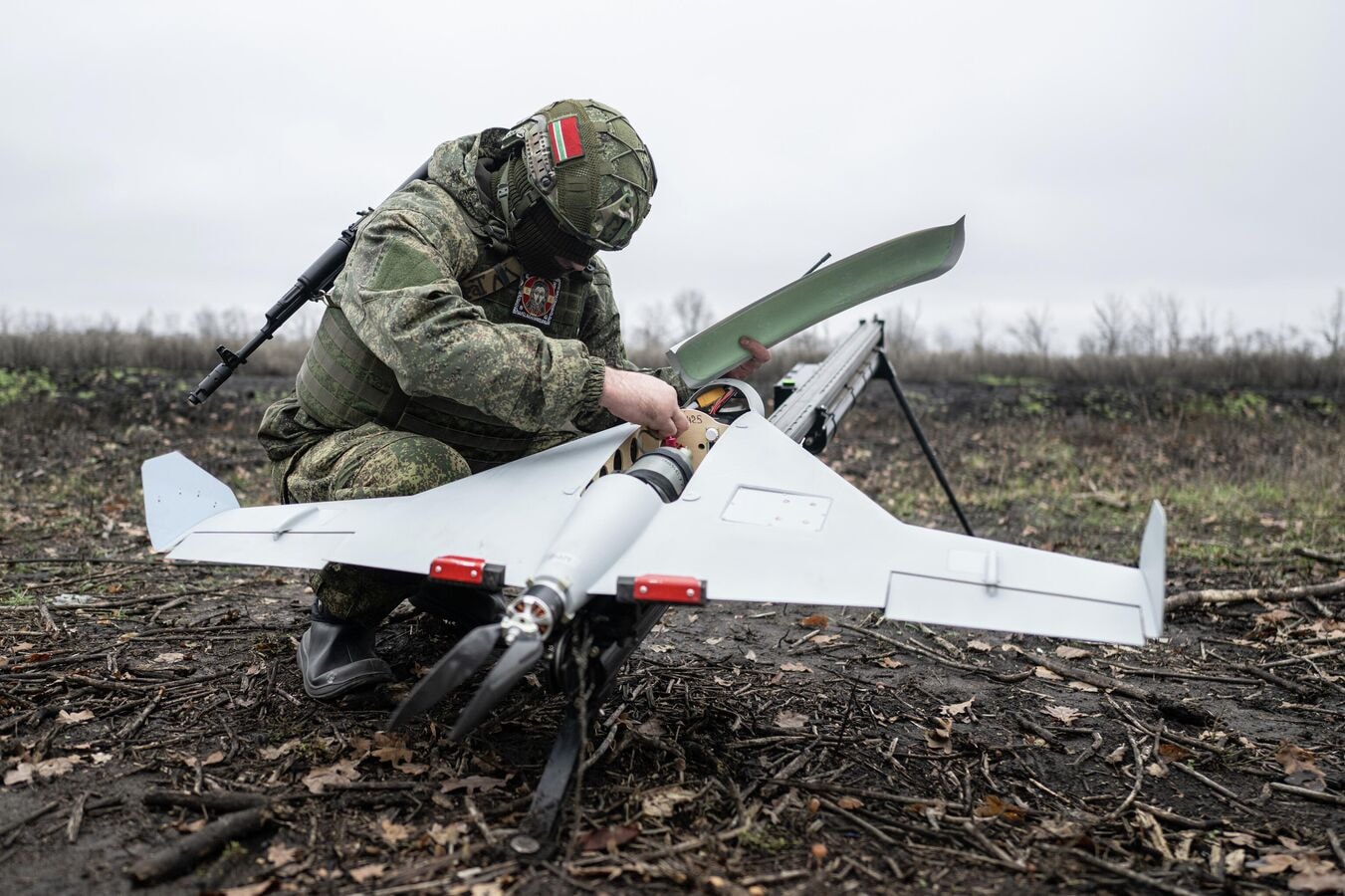Kíp điều khiển UAV Nga hoạt động tại khu vực Kupyansk