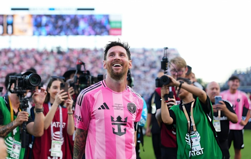 Lionel Messi và các đồng đội tại Inter Miami