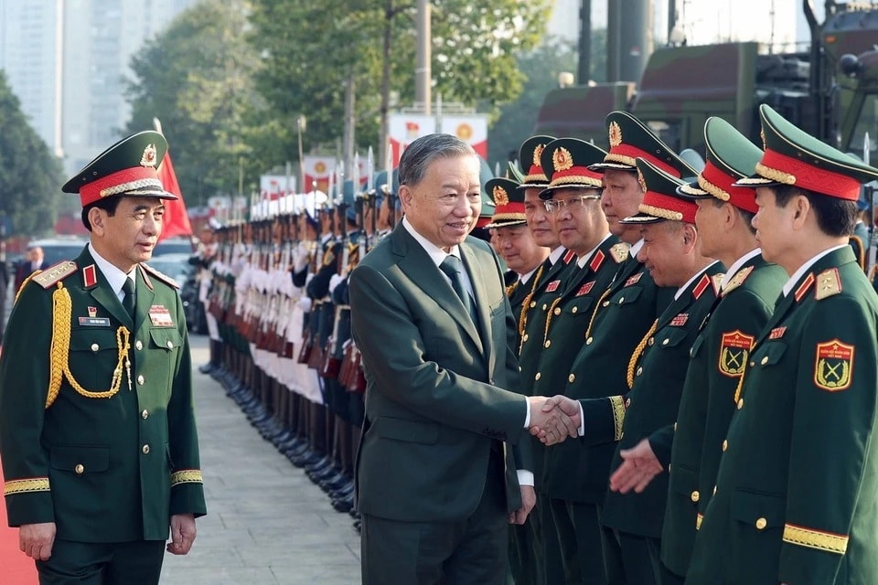 QUÂN ĐỘI NHÂN DÂN VỮNG BƯỚC DƯỚI CỜ ĐẢNG QUANG VINH- Ảnh 2.