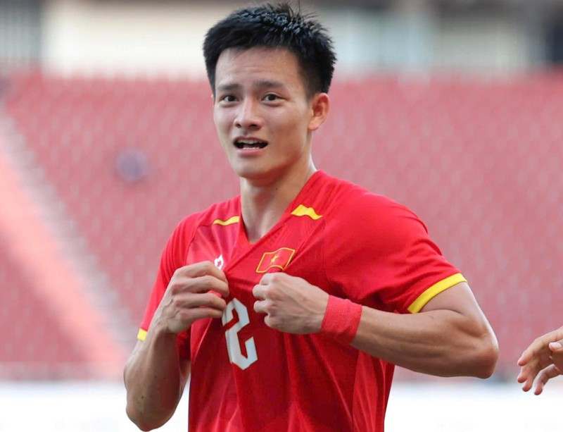 Nguyễn Thanh Nhàn chơi nổi bật cùng U22 Việt Nam