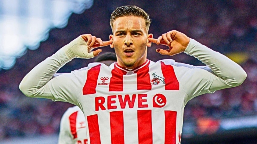 Said El Mala trong màu áo CLB Koln