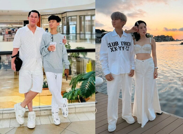Lệ Quyên và đại gia Đức Huy vẫn xem nhau là người nhà, cùng nuôi nấng con trai.