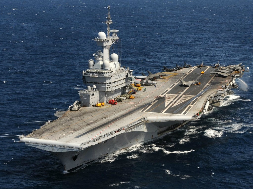 Tàu sân bay Charles de Gaulle của hải quân Pháp