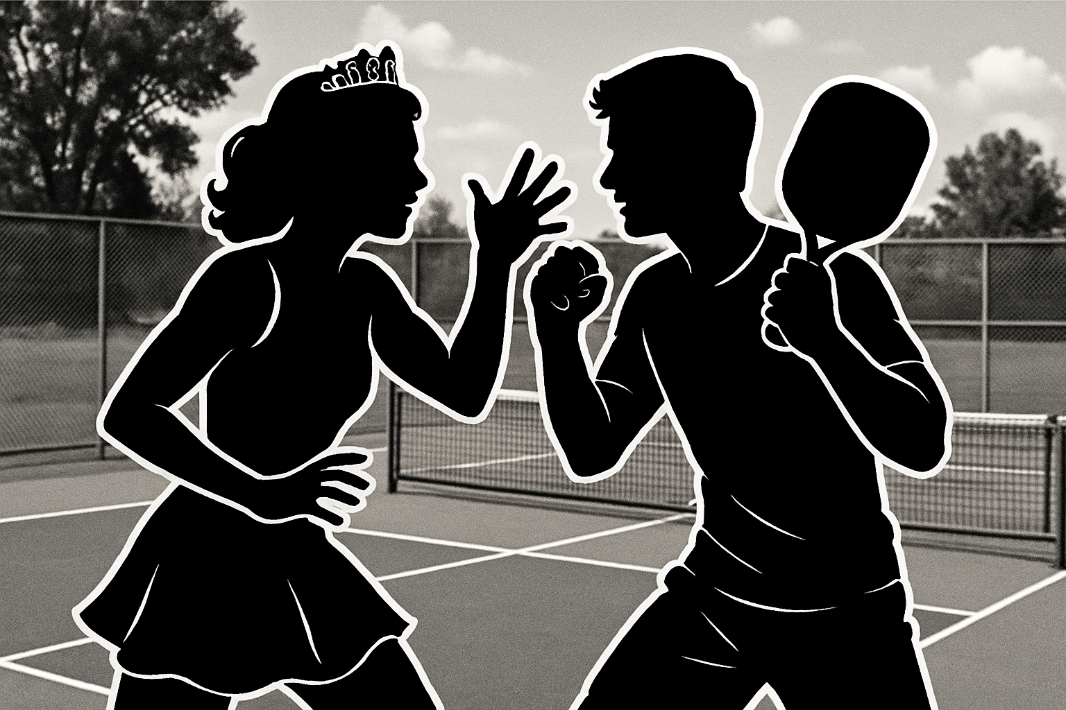 Một vụ ẩu đả được cho là đã xảy ra trên sân pickleball giữa hai người nổi tiếng.