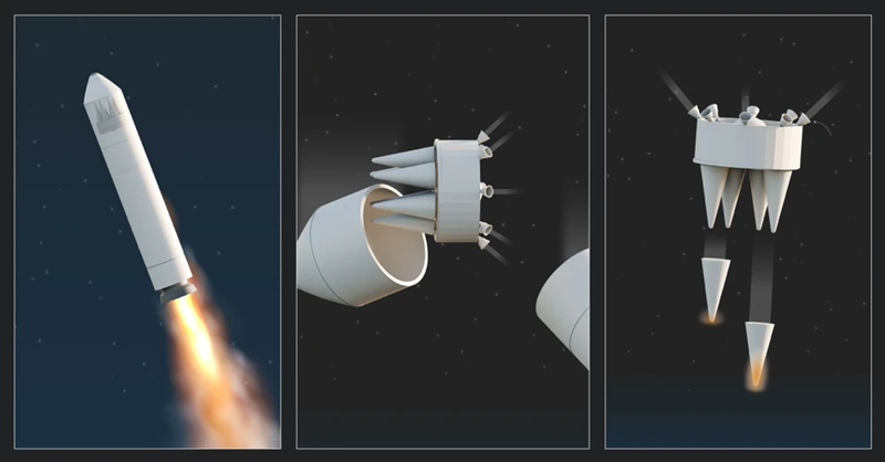Mô phỏng cấu trúc tên lửa Oreshnik