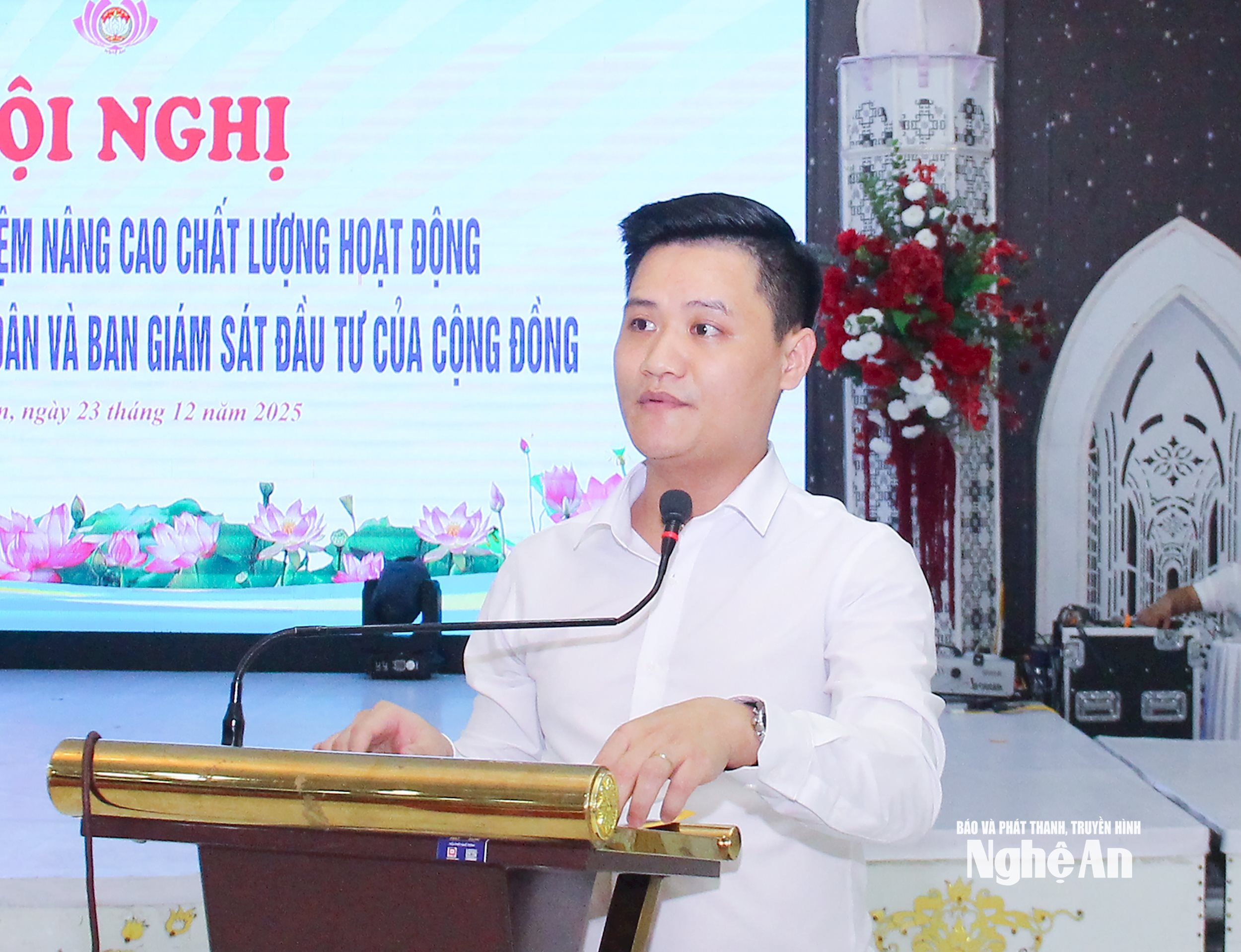 Trưởng ban Dân chủ, giám sát và phản biện xã hội Võ Mạnh Phong