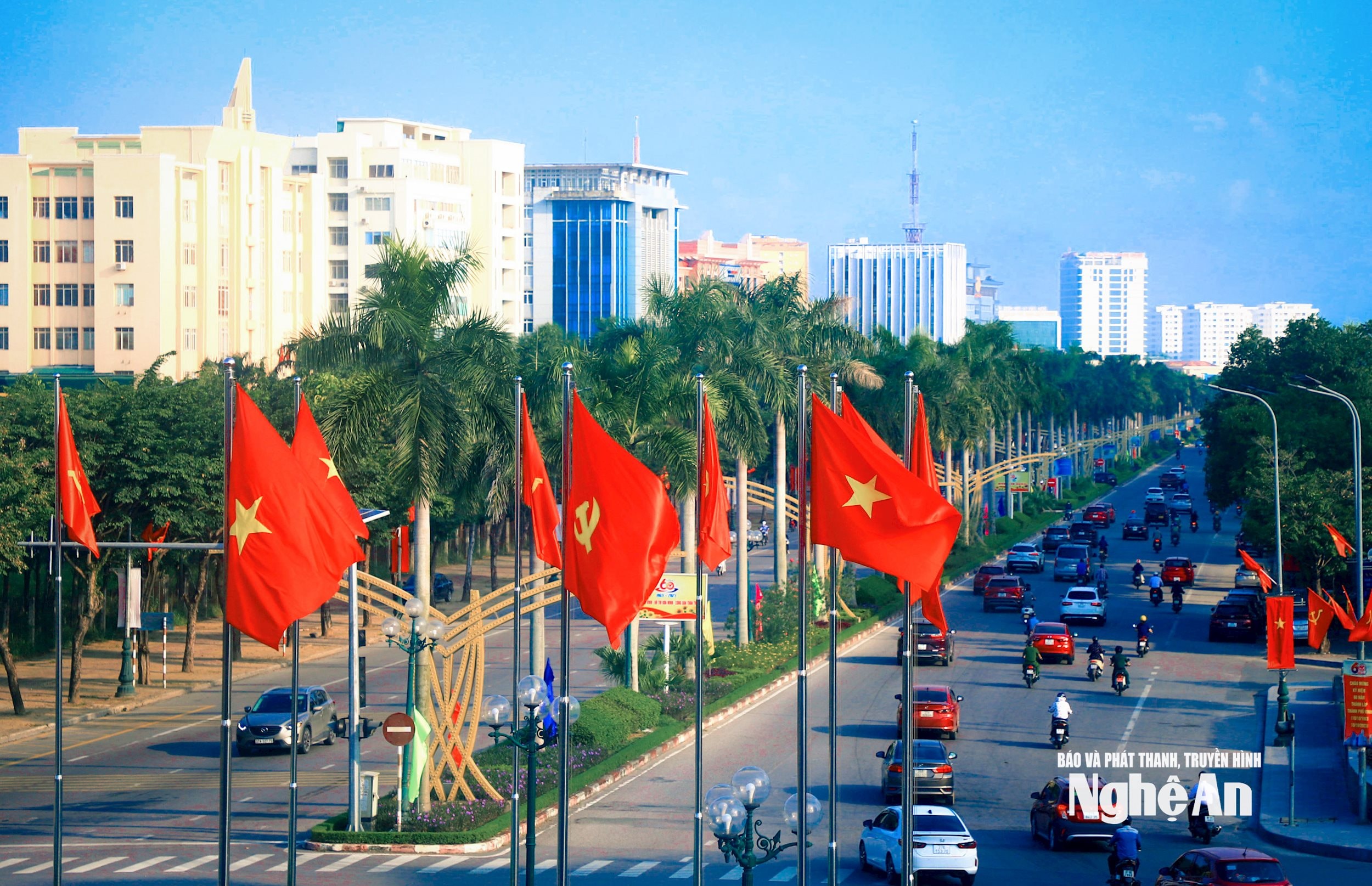 Một góc phường Trường Vinh, tỉnh Nghệ An. Ảnh: Thành Duy