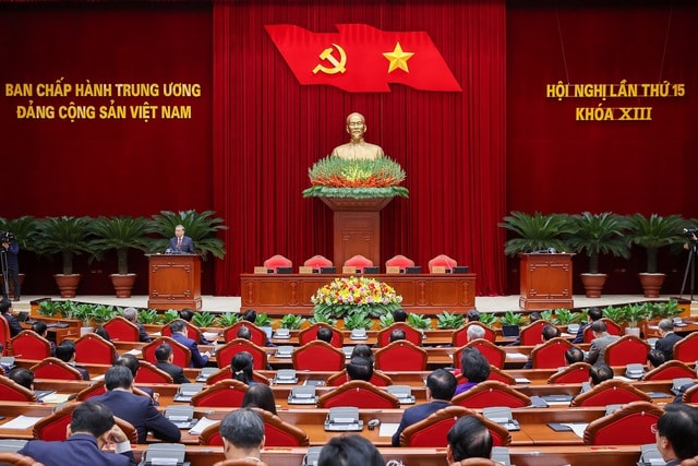 TOÀN VĂN: PHÁT BIỂU BẾ MẠC HỘI NGHỊ TRUNG ƯƠNG 15, KHÓA XIII CỦA TỔNG BÍ THƯ TÔ LÂM- Ảnh 2. TOÀN VĂN: PHÁT BIỂU BẾ MẠC HỘI NGHỊ TRUNG ƯƠNG 15, KHÓA XIII CỦA TỔNG BÍ THƯ TÔ LÂM- Ảnh 2.