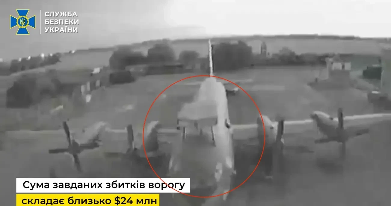 Ukraine dùng drone tấn công máy bay trinh sát Il-38N Sea Dragon của Nga