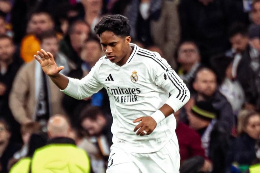 Endrick trong màu áo Real Madrid