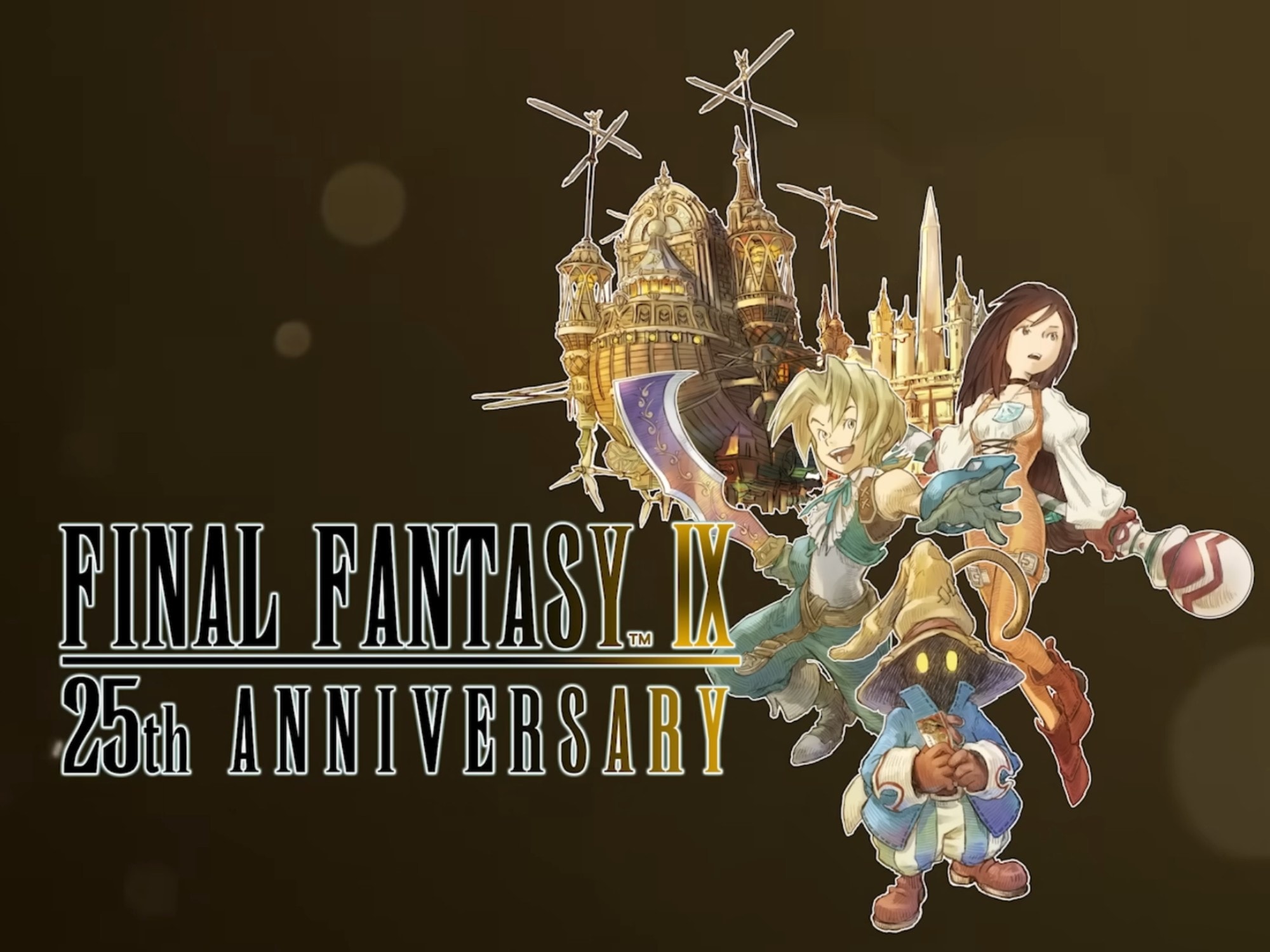 Biểu ngữ kỷ niệm 25 năm Final Fantasy 9 (Nguồn ảnh: ảnh chụp màn hình, Final Fantasy YouTube)