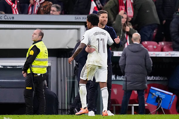 Xabi Alonso chưa bao giờ mất niềm tin ở Rodrygo.