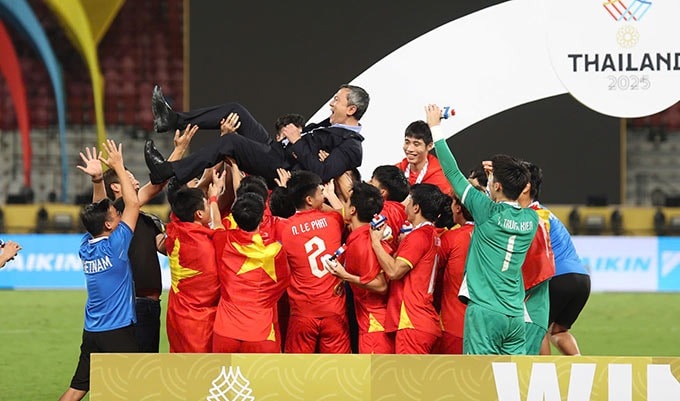 U22 Việt Nam lội ngược dòng ngoạn mục ở SEA Games 33 - Ảnh- Đức Cường