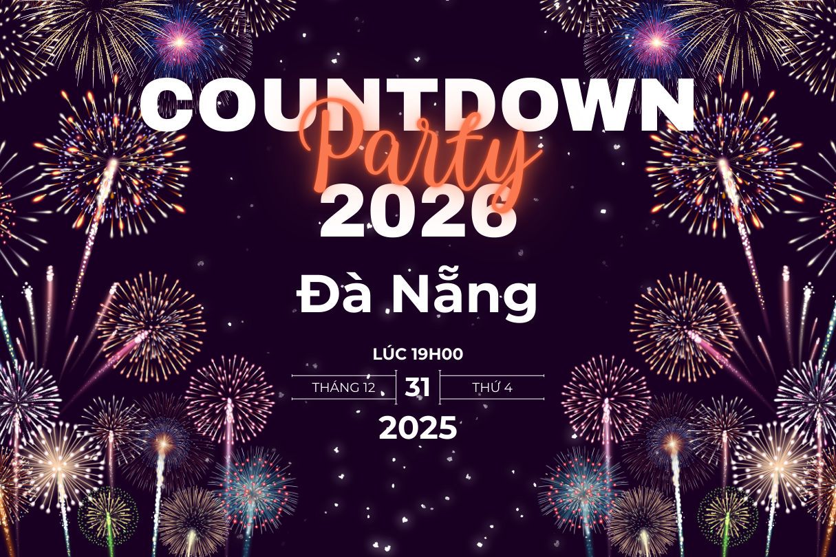 Countdown 2026 tại Đà Nẵng: Đại nhạc hội ánh sáng bên sông Hàn 