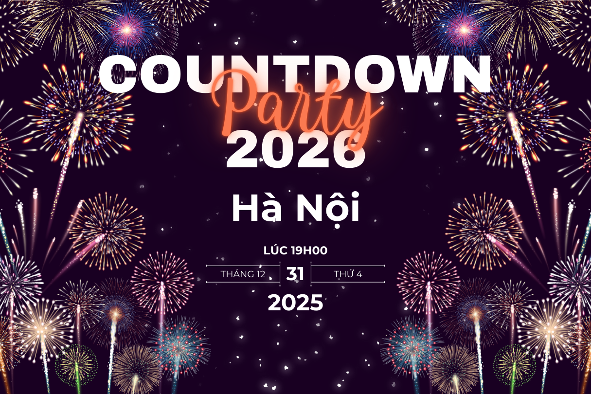 Countdown 2026 tại Hà Nội: Điểm hẹn đón năm mới bên hồ Hoàn Kiếm 