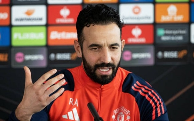 Amorim có những yêu cầu khắt khe với dàn sao trẻ.