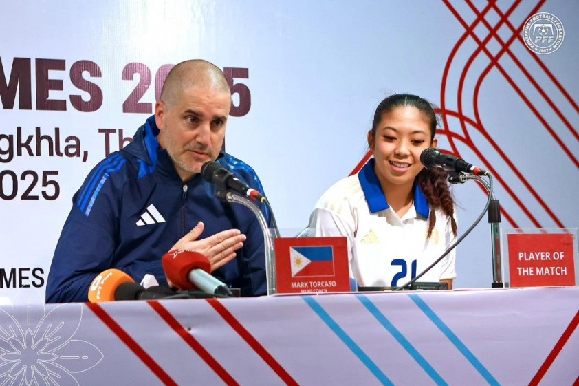 HLV Mark Torcaso rất phấn khích về chiến tích của tuyển nữ Philippines tại SEA Games.