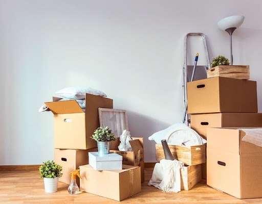 Sắp xếp thùng carton khi chuyển nhà