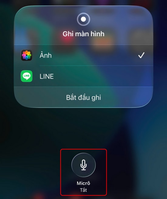 Kích hoạt Micrô trên iPhone