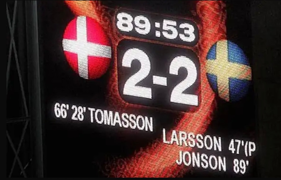 Trận hòa giữa hai đội bóng Bắc Âu vẫn còn ám ảnh những người hâm mộ đội bóng Thiên Thanh