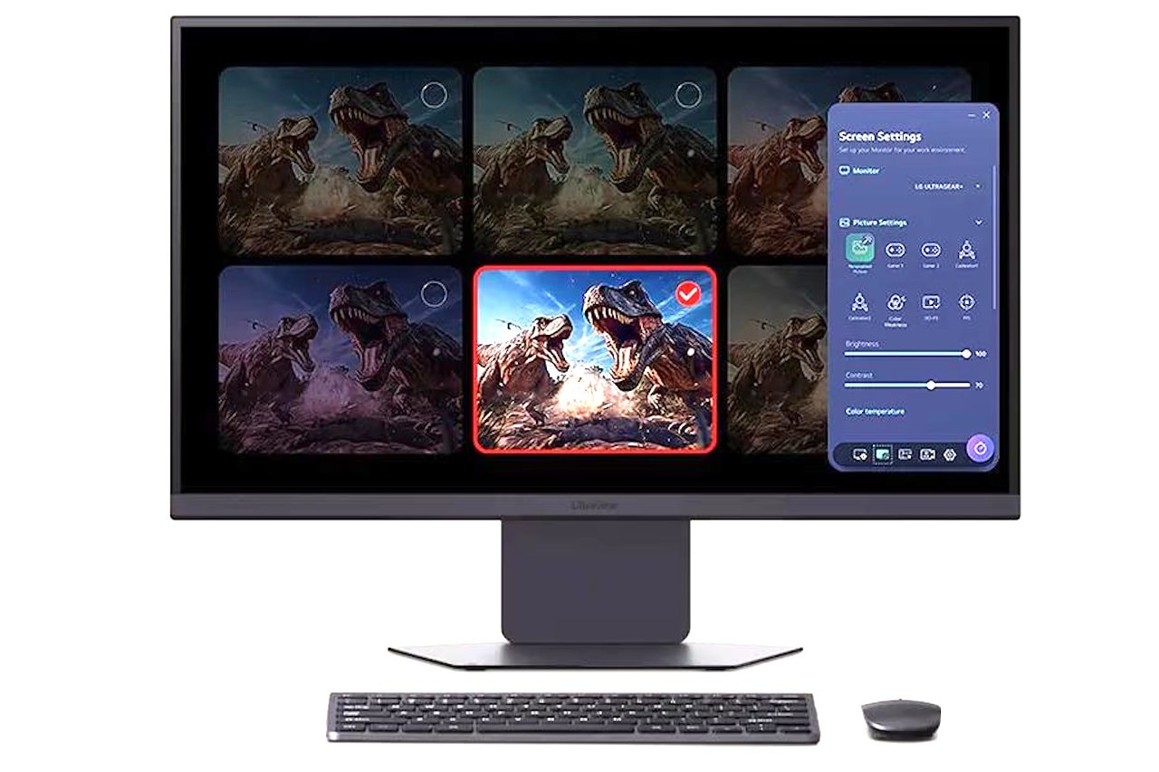 Màn hình OLED LG 32GX870A-B hỗ trợ ứng dụng LG Switch để điều chỉnh cài đặt nhanh chóng