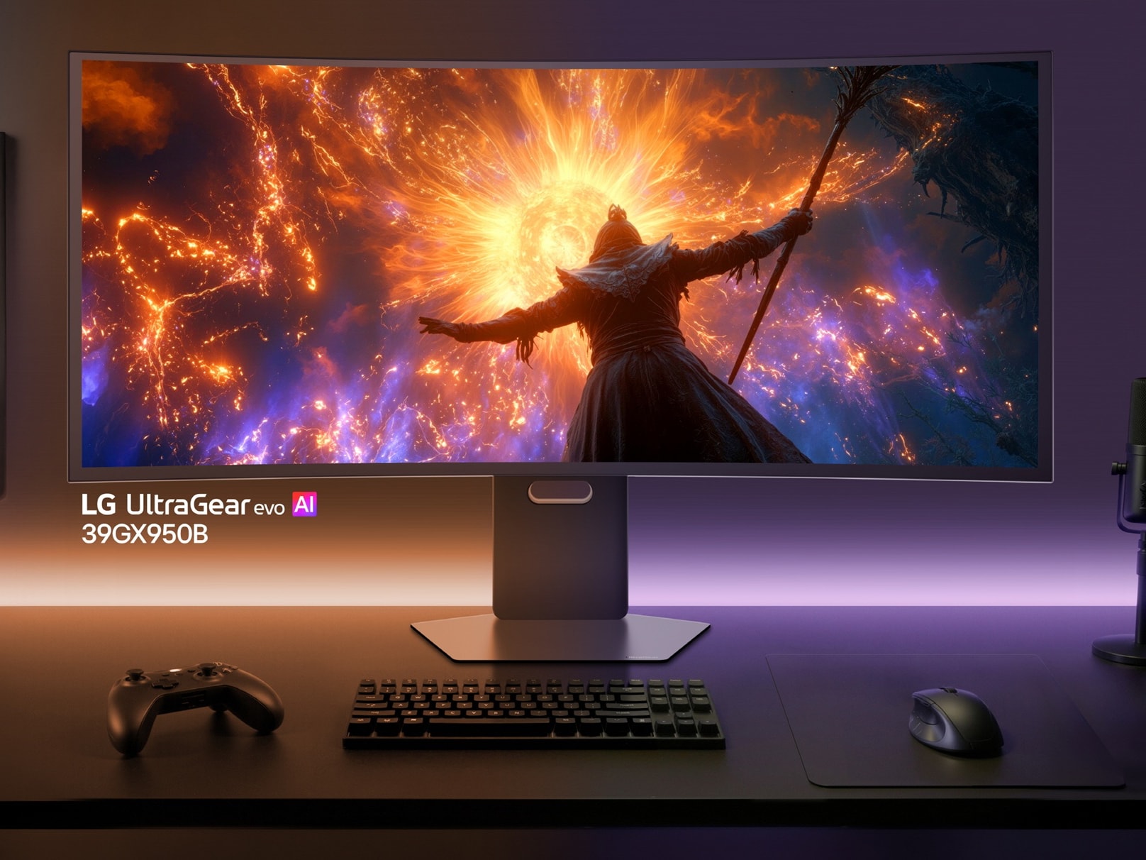 Màn hình UltraGear GX9 39 inch 5K2K ultra-wide trang bị tấm nền Tandem WOLED của LG.