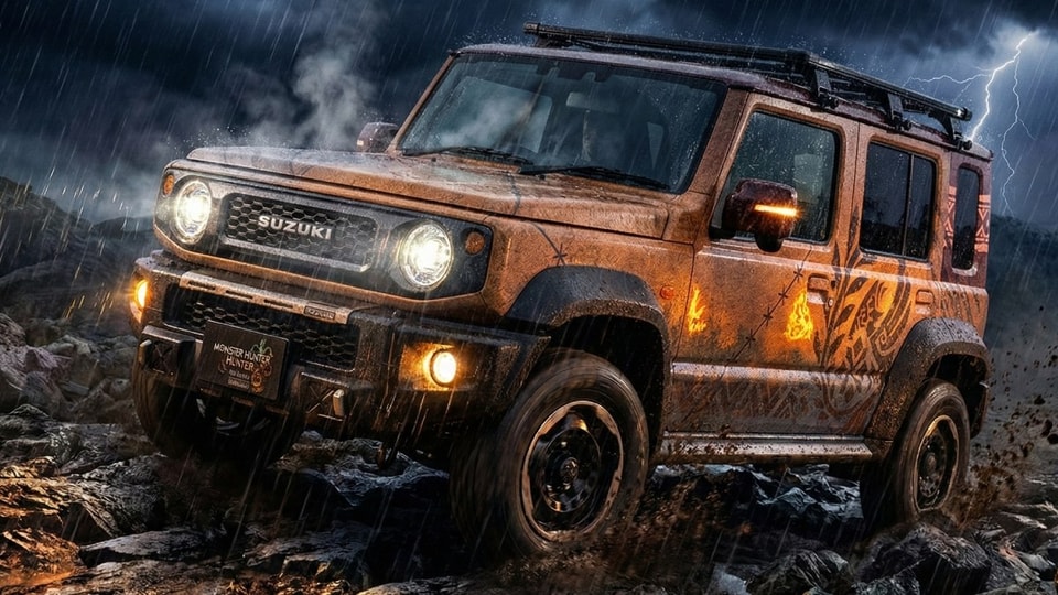 Suzuki Jimny Nomade phiên bản Monster Hunter Wilds