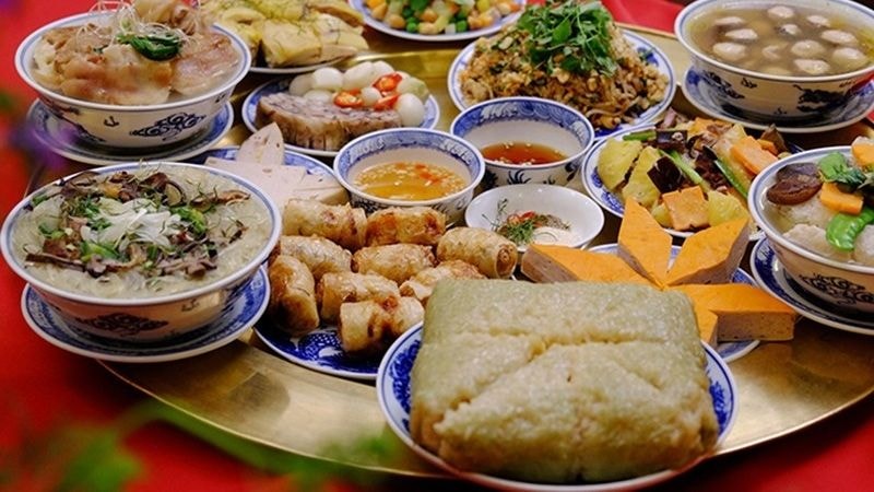 Số lượng bánh trên mâm cúng thường được bày theo số lẻ