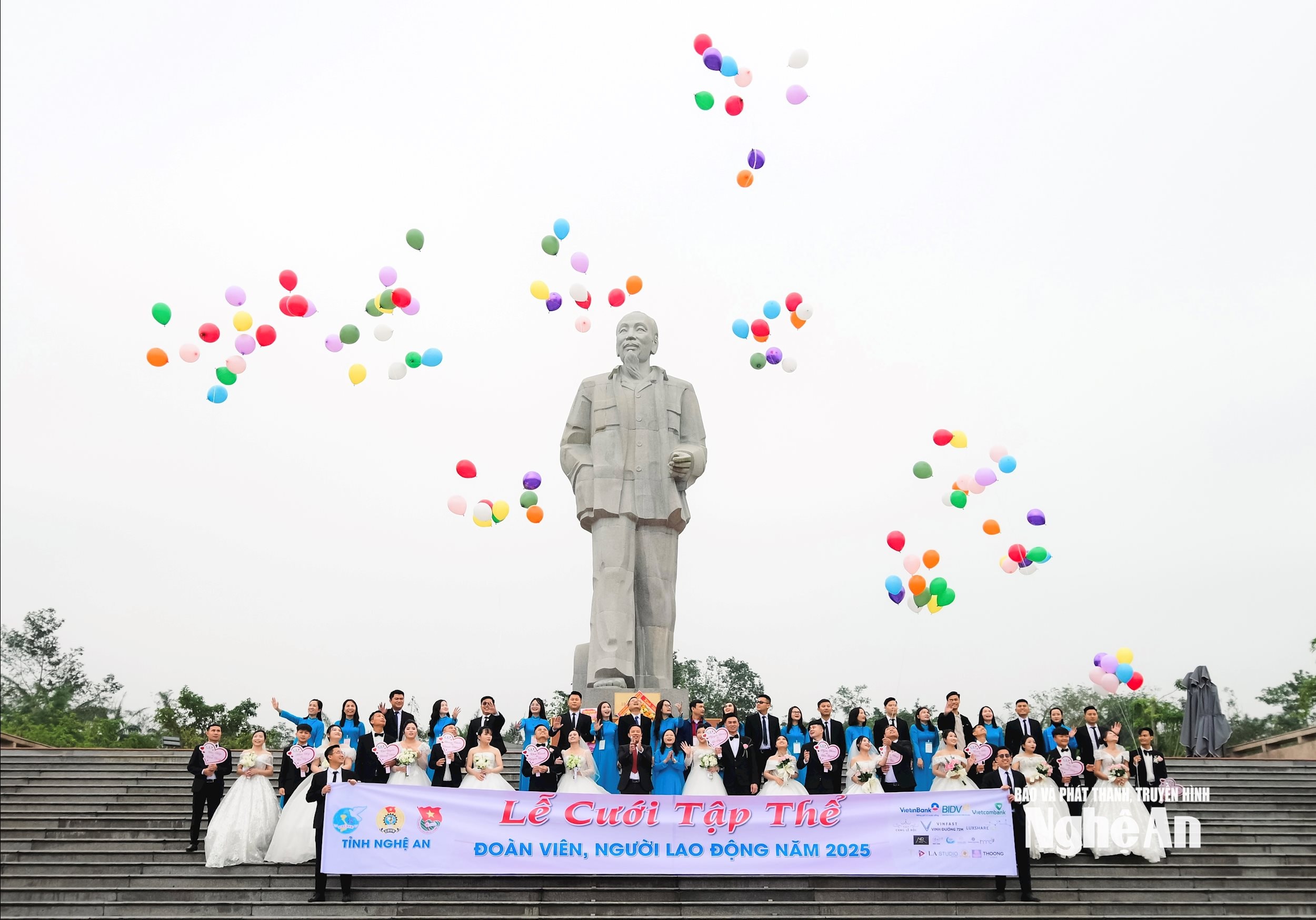 lễ cưới tập thể 1. Ảnh Diệp Thanh