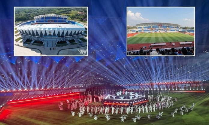 Sân vận động tỉnh Thái Nguyên hơn 500 tỷ đồng