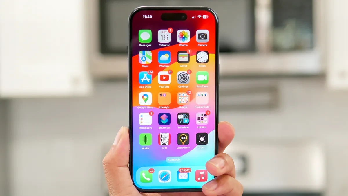 Hiệu ứng tuyết rơi bí mật trên ứng dụng Apple Store
