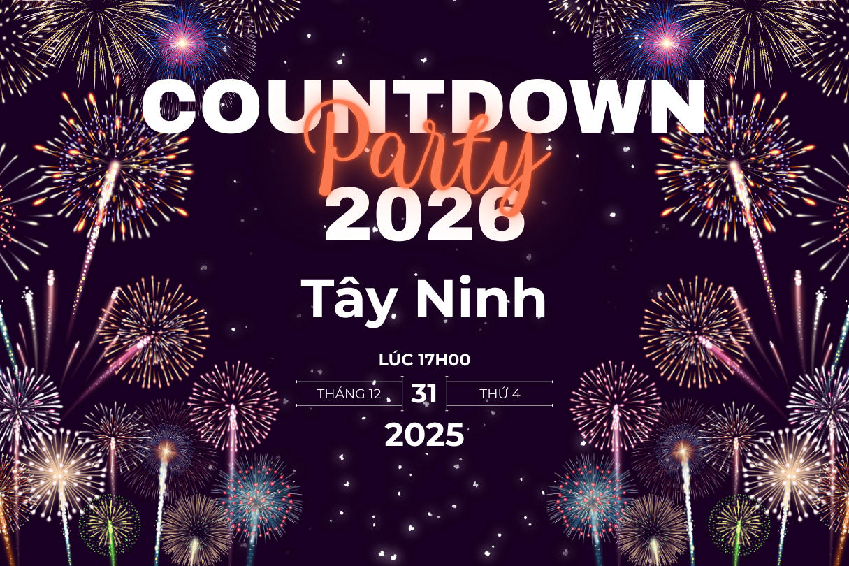 Countdown 2026 tại Tây Ninh: Đại tiệc âm nhạc tại Eco Retreat
