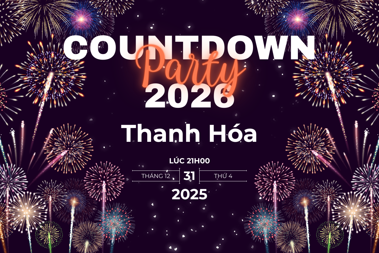 Countdown 2026 tại Thanh Hóa: Từ Sầm Sơn đến Quảng trường Lam Sơn 