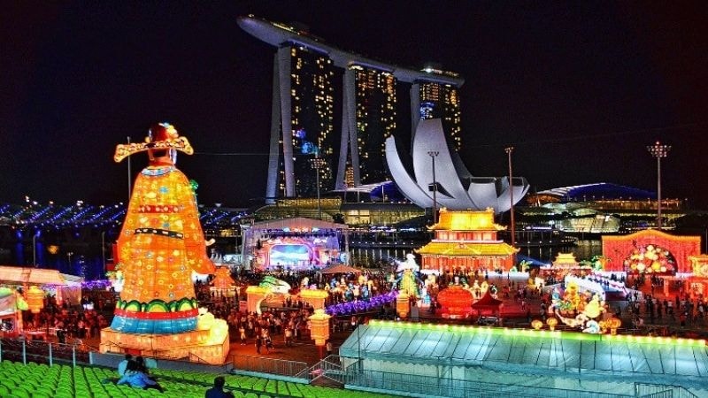 Lễ hội River Hongbao rực rỡ tại Singapore