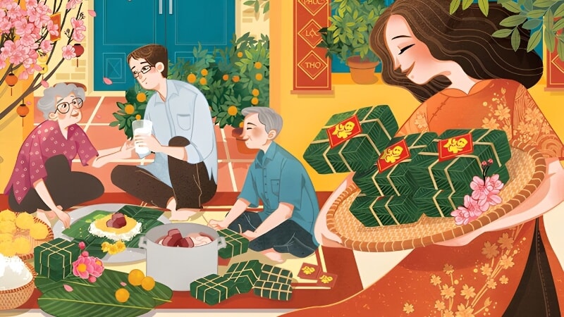 Phong tục đẹp gắn liền với ngày Tết Nguyên Đán