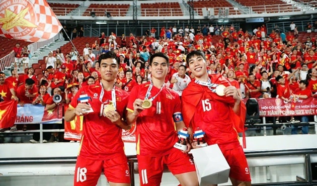 U23 Việt Nam tập luyện chuẩn bị cho VCK U23 châu Á 2026