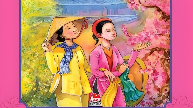 Sự tích hoa mai hoa đào