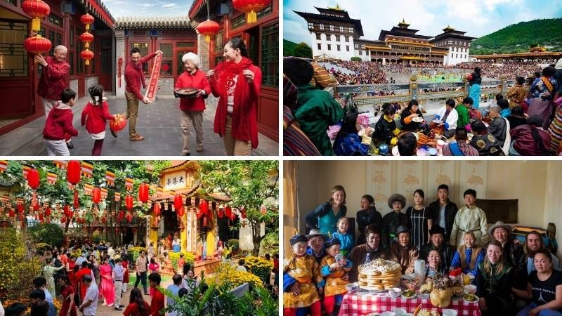 Sự tương đồng trong ý nghĩa sum vầy ngày Tết