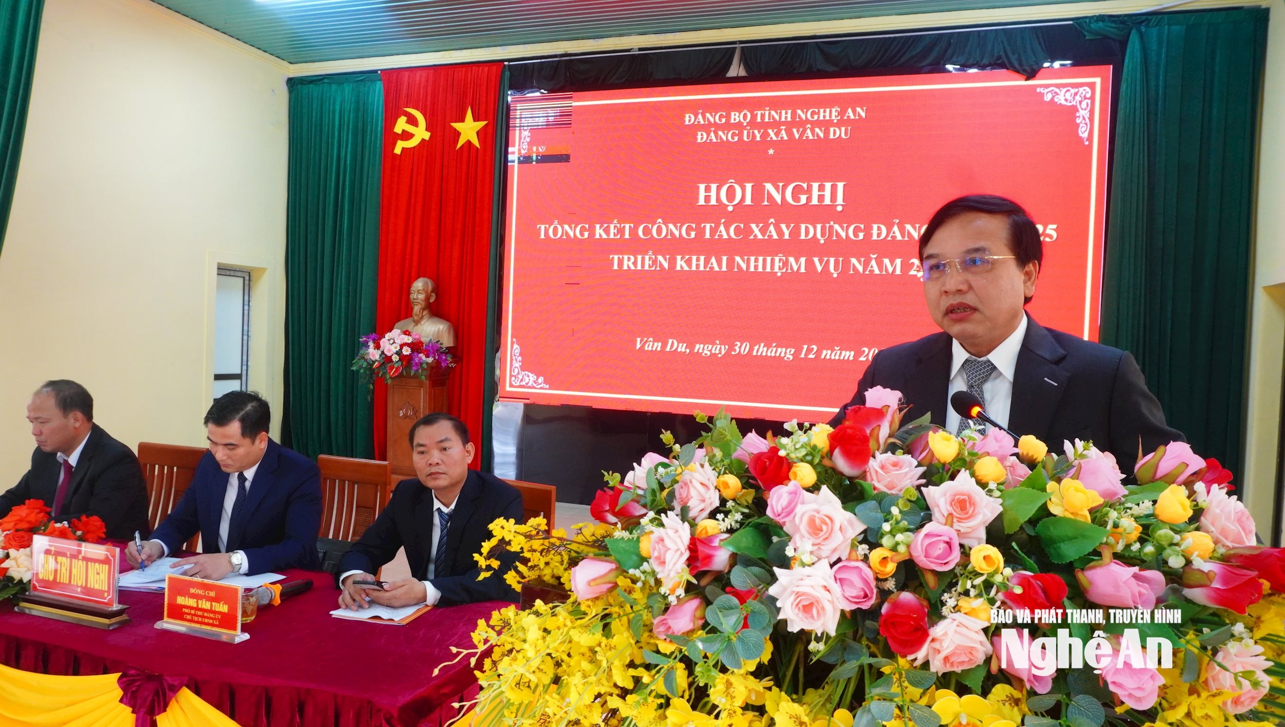 Đ.c Nguyễn Như Khôi phát biểu tại Hội nghị