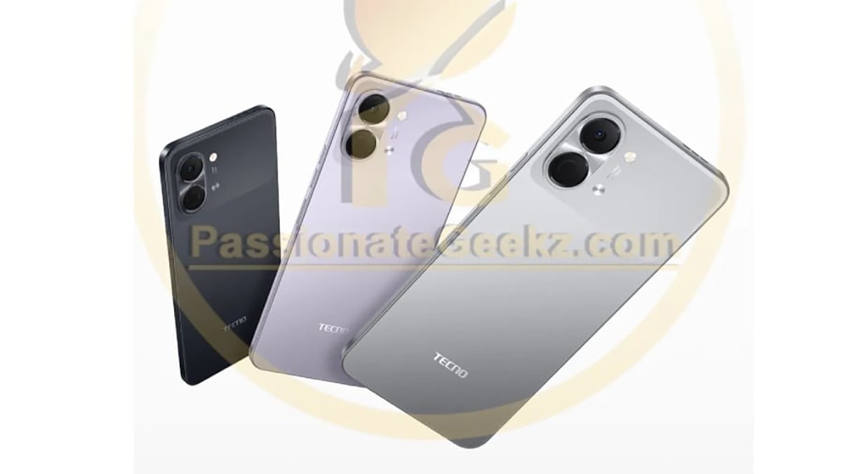 Thiết kế mặt sau của Tecno Spark Go 3 với cụm camera đơn giản và thanh lịch