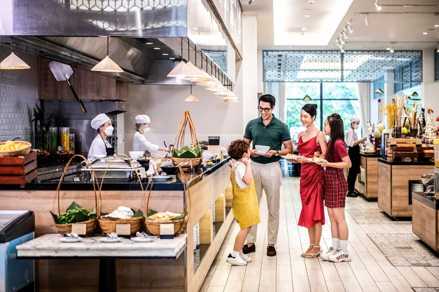 ẩm thực khách sạn ở Bắc đảo Phú Quốc