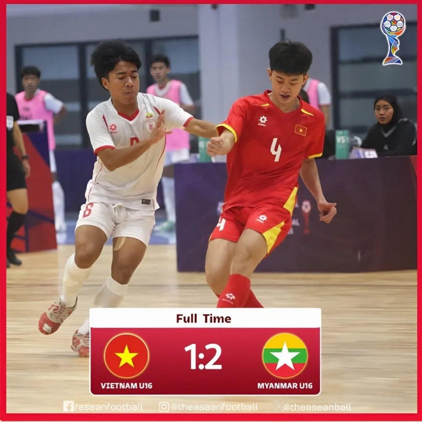 Thất bại của U16 Việt Nam tại trận tranh hạng Ba