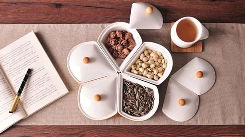 Mua khay đựng mứt tết bằng sứ ở đâu?