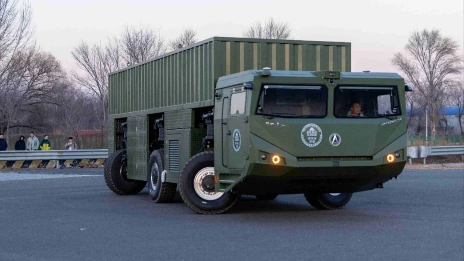 Nguyên mẫu phương tiện hạng nặng chạy bằng điện dạng mô-đun