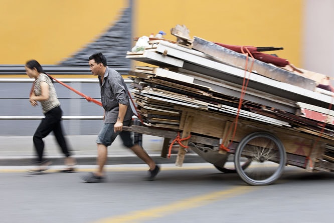 Bố cục không gian chuyển động trong nhiếp ảnh đô thị