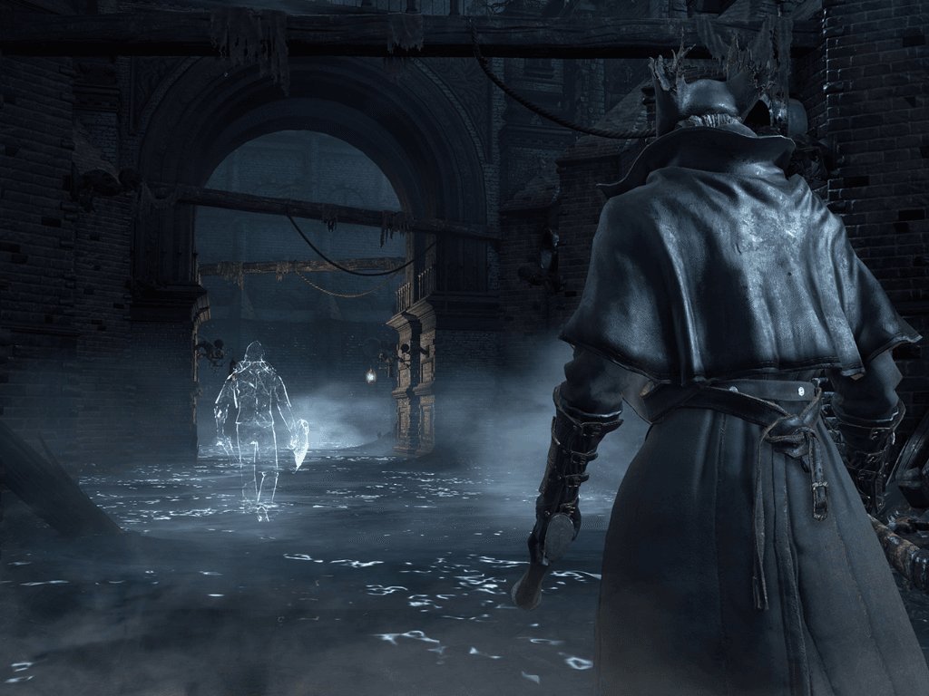 Một ảnh chụp màn hình từ trò chơi Bloodborne